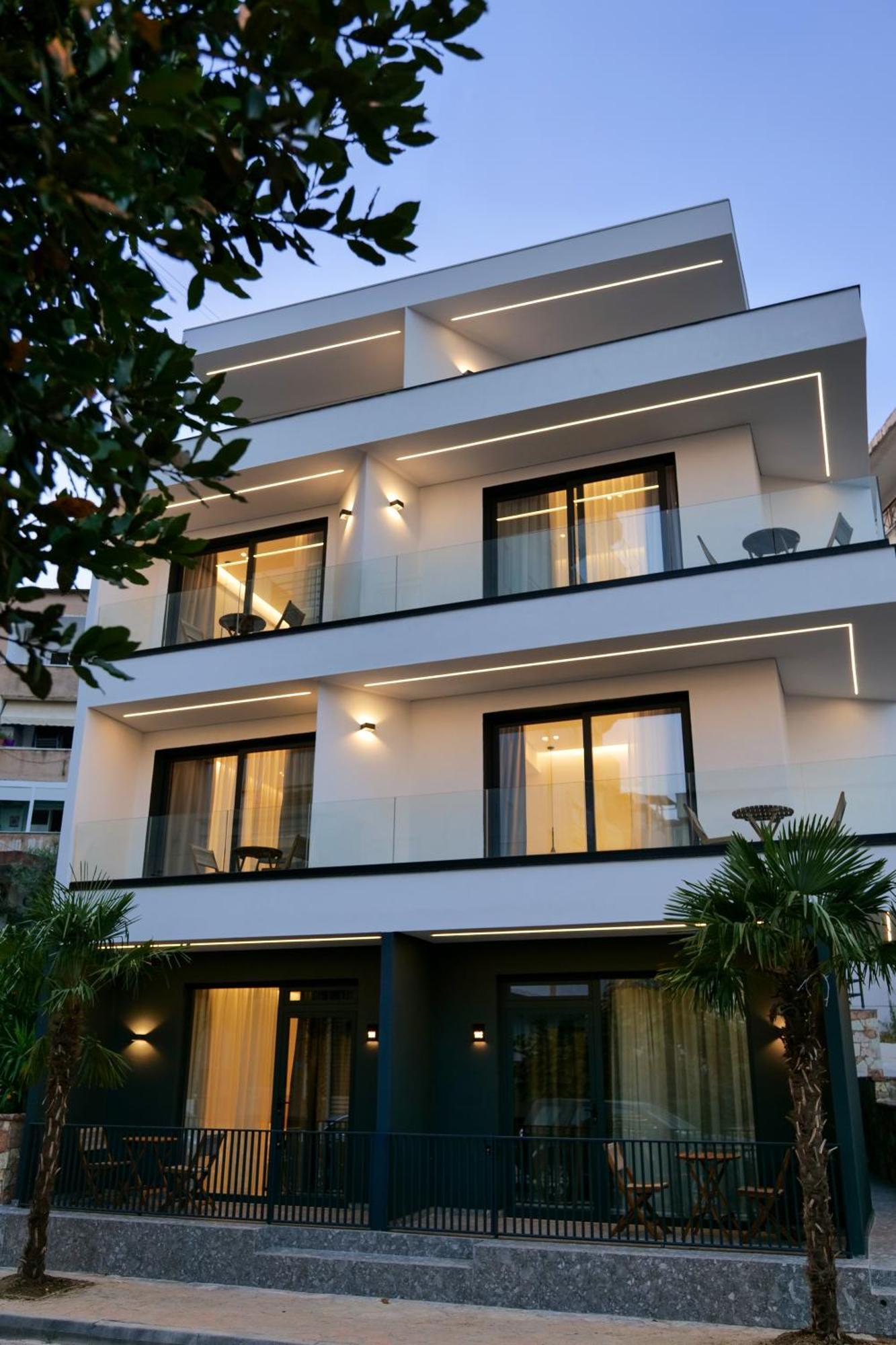 Austin Boutique Hotel Sarandë Exterior foto