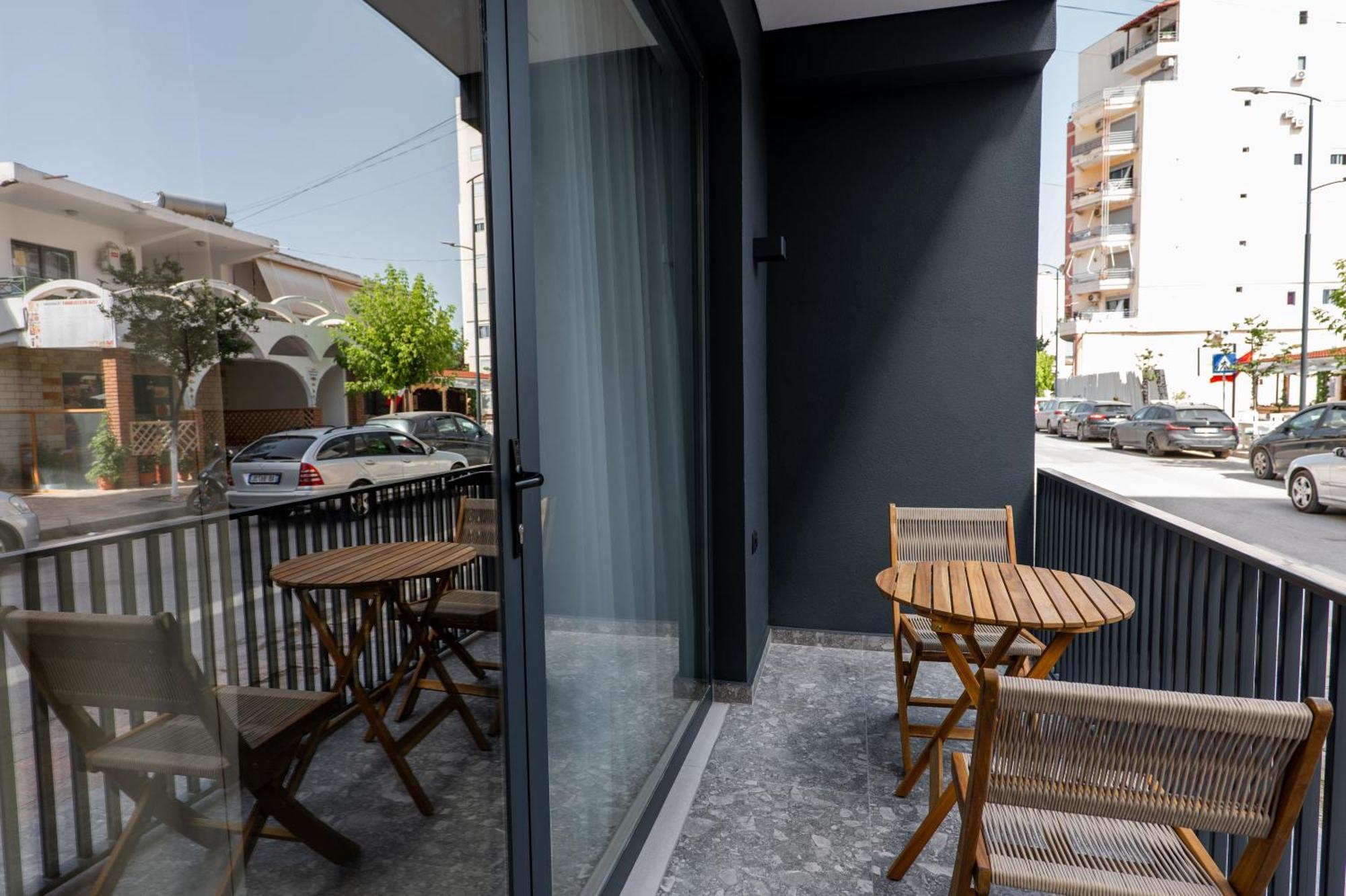 Austin Boutique Hotel Sarandë Exterior foto
