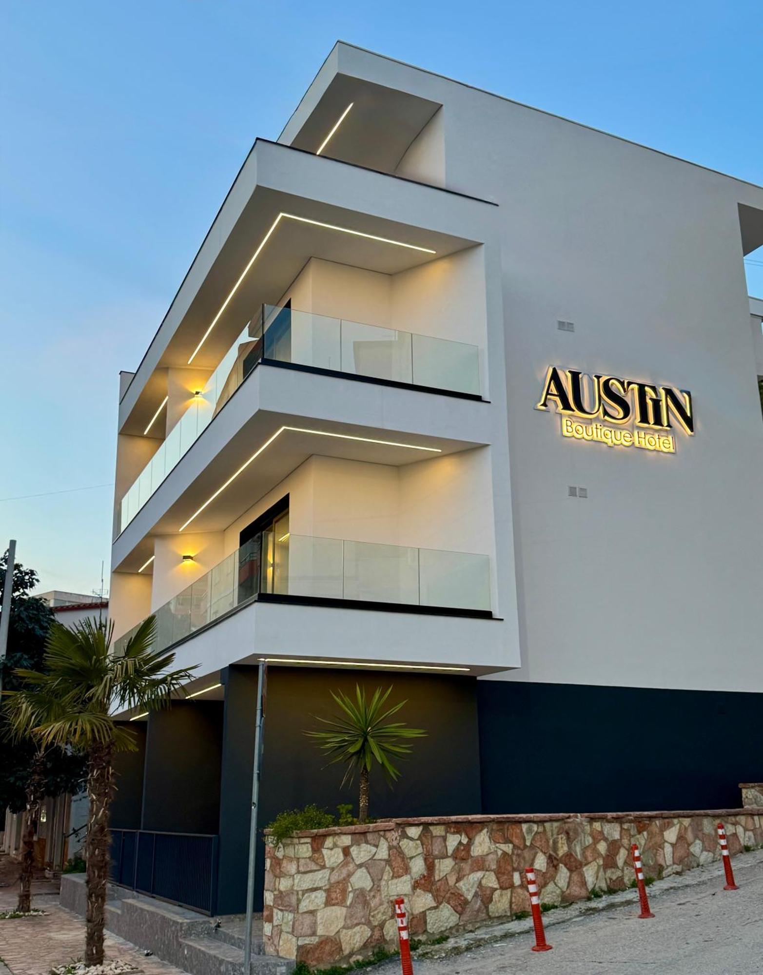 Austin Boutique Hotel Sarandë Exterior foto